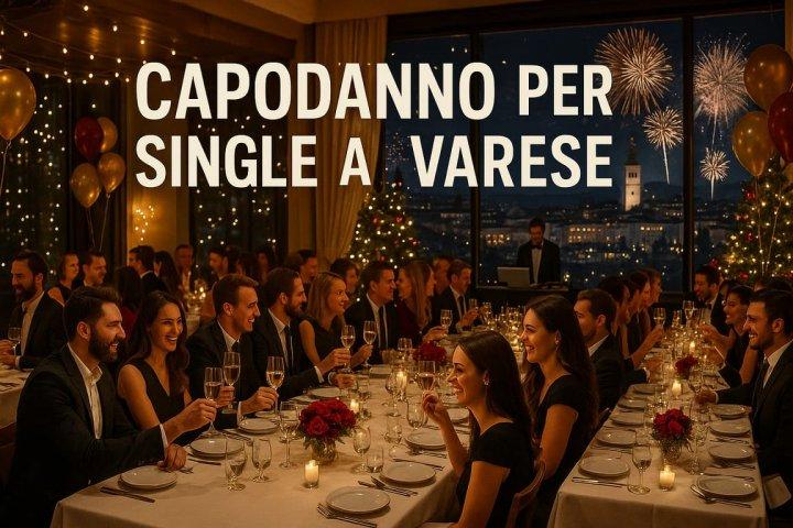 Capodanno per single a Varese: cenone e party con DJ set